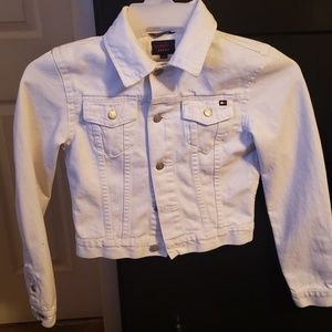 Tommy Hilfiger White Denim Jacket